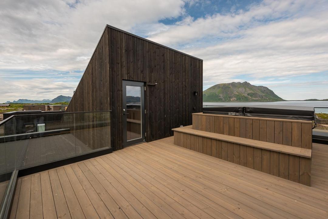Hoda Cabin - Luxury Lodge With Jacuzzi And Sauna Lyngvaeret Екстер'єр фото