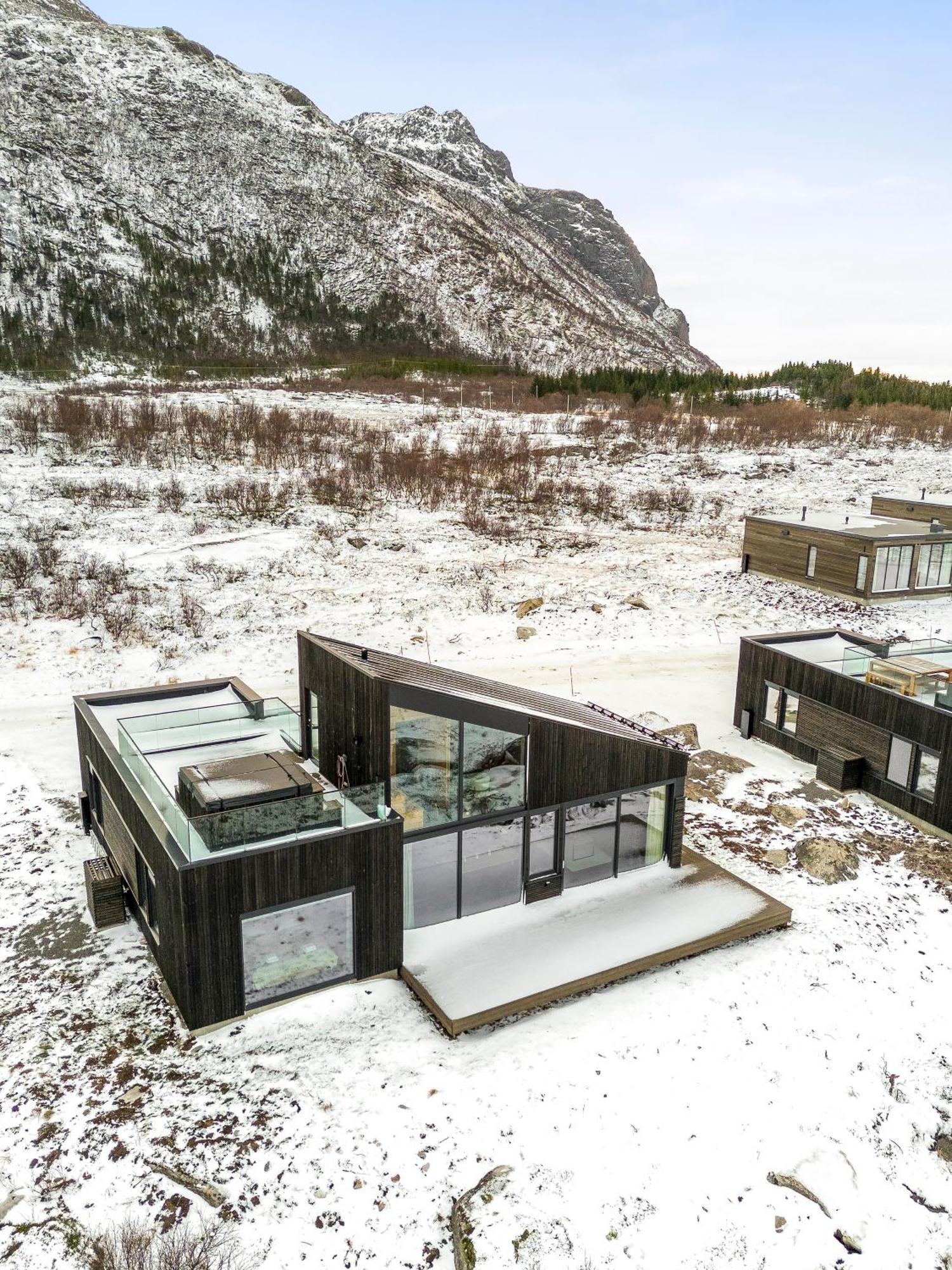 Hoda Cabin - Luxury Lodge With Jacuzzi And Sauna Lyngvaeret Екстер'єр фото