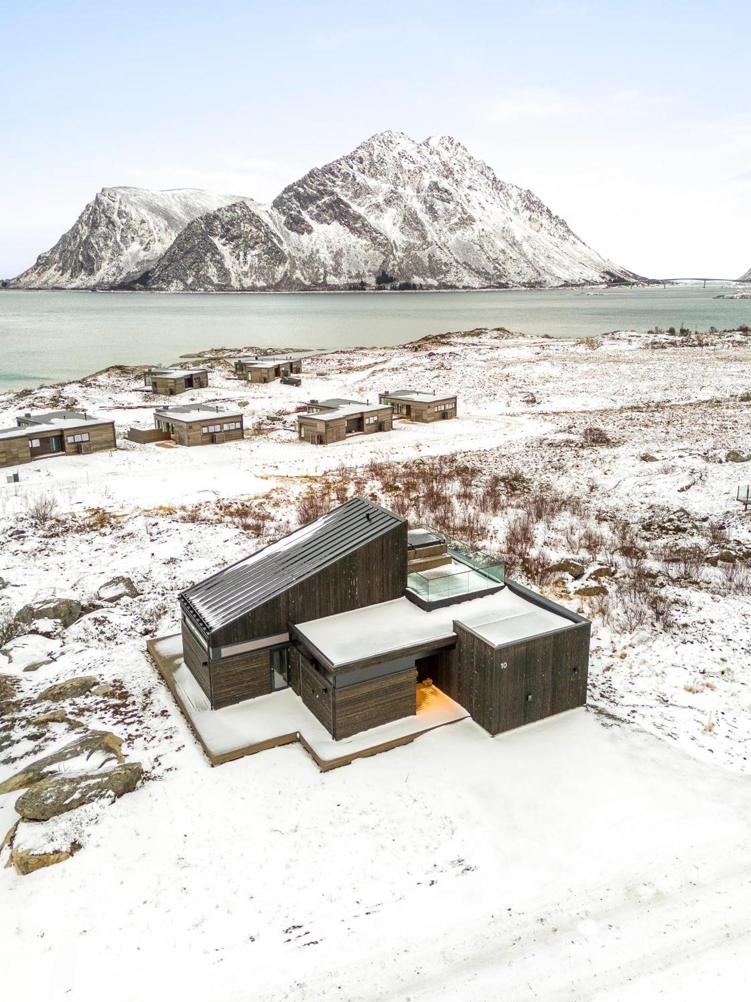 Hoda Cabin - Luxury Lodge With Jacuzzi And Sauna Lyngvaeret Екстер'єр фото